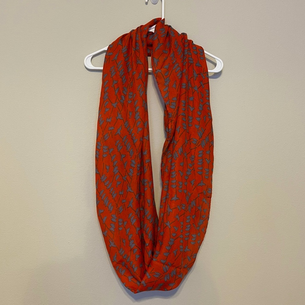 Patterned Infinity Scarf